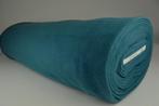 Petrol fleece stof - Rol van 10 meter - Snelle verzending, Overige kleuren, 120 cm of meer, Ophalen of Verzenden, Polyester