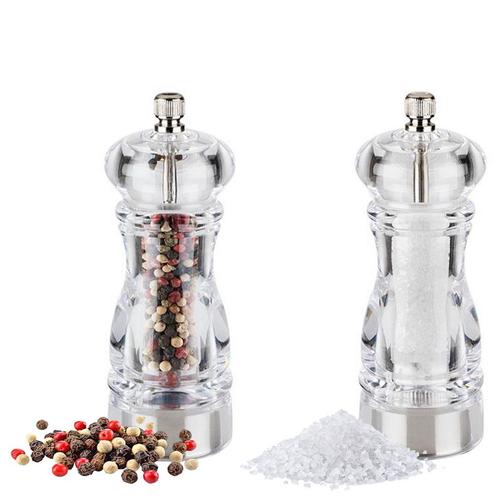 GGM Gastro | (6 stuks) Zout- & pepermolens - CLEARGRIND - |, Zakelijke goederen, Horeca | Keukenapparatuur, Verzenden