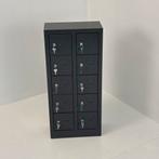 Telefoon locker 10 deuren 42x20x92cm - Antraciet, Ophalen of Verzenden, Nieuw, Robuust