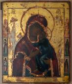 Icoon - Tolgskaya Moeder van God - Hout, Antiek en Kunst
