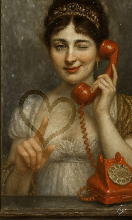 Teejo (1992) - Call Me V2 - Joséphine XL, Antiek en Kunst, Kunst | Designobjecten