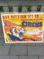 Bay city - Circus Poster Berosini international 3 ring, Antiek en Kunst