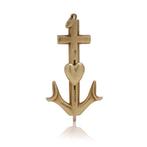 Samspon Mordan: Anchor, cross, heart pendant,  1850s -