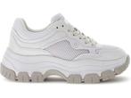 GUESS Brecky - Lage sneakers - Wit mesh en leatherlook -, Verzenden, Zo goed als nieuw