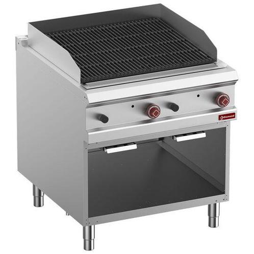 Gaslavasteengrill, module 1/1, 2-zijdige gietijzeren rooster, Zakelijke goederen, Horeca | Overige, Verzenden