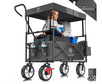 KESSER® Bolderkar - Opvouwbaar - Bolderwagen - Antraciet beschikbaar voor biedingen