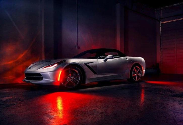 Oracle Chevrolet Corvette C7 Concept Sidemarker Set - Clear, Auto-onderdelen, Verlichting, Ophalen of Verzenden