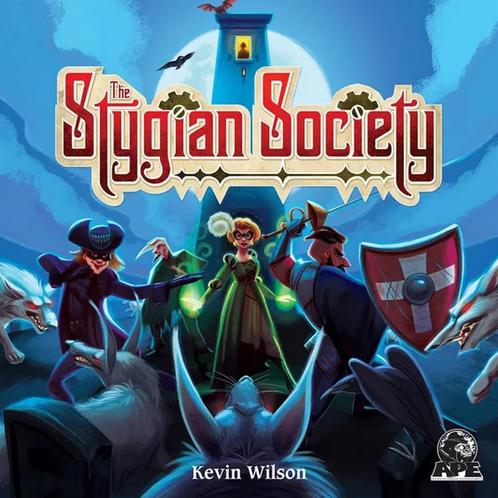 The Stygian Society | Ape Games - Gezelschapsspellen, Hobby en Vrije tijd, Gezelschapsspellen | Bordspellen, Nieuw, Verzenden