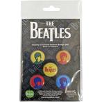 The Beatles - J,P,G&R Coloured button officiële merchandise, Ophalen of Verzenden, Nieuw, Kleding
