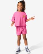 HEMA Kinder shortama badstof roze, Kinderen en Baby's, Verzenden, Nieuw