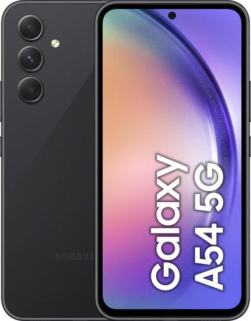 Samsung Galaxy A54 5G 128GB zwart Refurbished, Telecommunicatie, Mobiele telefoons | Samsung, Zonder abonnement, 128 GB, Android OS