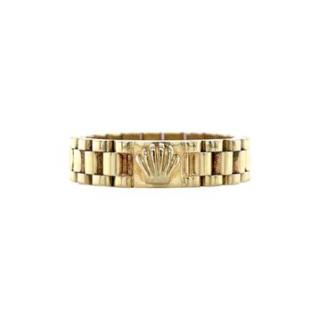 Gouden rolex ring 14 karaat beschikbaar voor biedingen