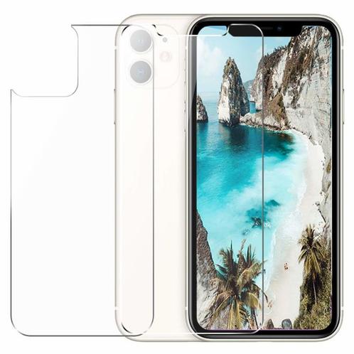 iPhone 11 Front + Back Tempered Glass Protector, Telecommunicatie, Mobiele telefoons | Hoesjes en Frontjes | Apple iPhone, Nieuw