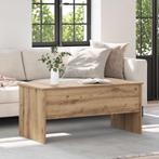 vidaXL Salontafel artisanaal eikenkleurig 102 x 50,5 x 46,5, Verzenden, Nieuw, 50 tot 100 cm, Minder dan 50 cm