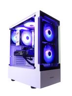 AMD Ryzen 7 5700X Full RGB Game PC WHITE - RX 7600 8GB -..., Ophalen of Verzenden, Nieuw