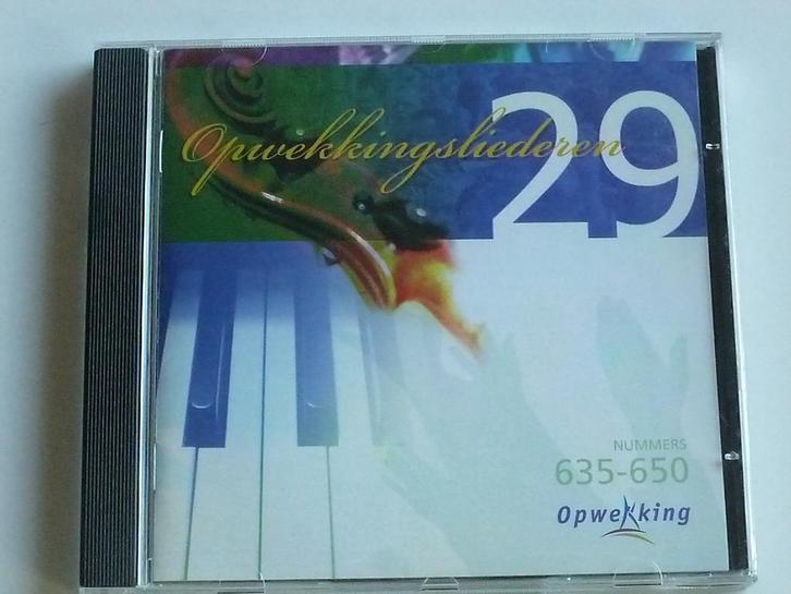 Opwekkingsliederen 29 / nr. 635-650, Cd's en Dvd's, Cd's | Religie en Gospel, Zo goed als nieuw, Verzenden