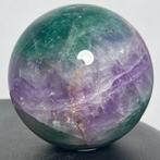 Fluoriet Fine polished Large AAA Multicolor fluorite sphere