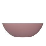 Waskom AQS Prince Cast Marble 49x34 cm Ovaal Mat Roze, Ophalen of Verzenden, Nieuw