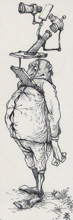 Dulieu, Jean - 1 originele pentekening - Paulus de, Boeken, Nieuw