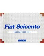 2000 FIAT SEICENTO INSTRUCTIEBOEKJE NEDERLANDS, Auto diversen, Handleidingen en Instructieboekjes
