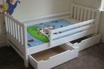 STOER Peuterbed WIT massief houten Peuterbedden 70x150 (TIP), Nieuw, 70 tot 85 cm, Lattenbodem, 140 tot 160 cm