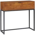 TRUUSK Industriële Console Tafel - Bijzettafel met 1 Lade -, Huis en Inrichting, Verzenden, Nieuw