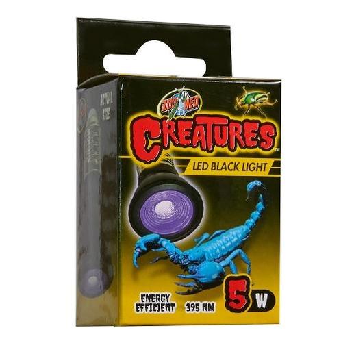 Zoo Med Creatures Black Light 5 w., Dieren en Toebehoren, Reptielen en Amfibieën | Toebehoren, Nieuw, Ophalen of Verzenden
