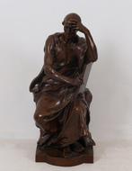 Ferdinand Barbedienne - Paul Dubois (1829-1905) - sculptuur,, Antiek en Kunst