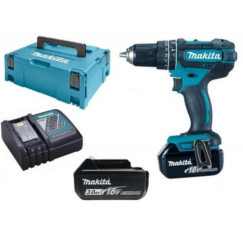 Makita DHP482RFJ 18V Li-ion accu klopboor-/schroefmachine, Doe-het-zelf en Verbouw, Gereedschap | Boormachines, Verzenden