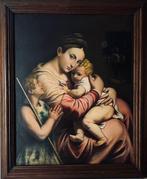 Scuola italiana (XX), da Agostino Carracci - Madonna con, Antiek en Kunst, Kunst | Schilderijen | Klassiek