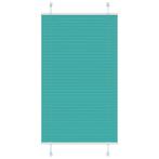 vidaXL Plissé rolgordijn 80x150 cm stofbreedte 79,4 cm, Huis en Inrichting, Verzenden, Nieuw, Groen