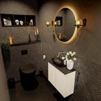 MONDIAZ FOWY toiletmeubel 60cm kleur talc. Waskom positie, Ophalen of Verzenden, Nieuw, Bad
