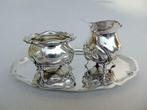 WILKENS & SÖHNE - Silver sugar and cream set with tray -, Antiek en Kunst