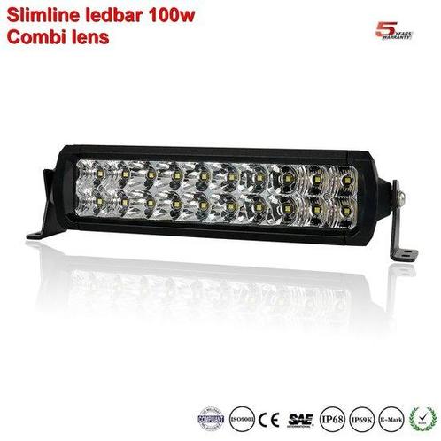 Extreme Slimline dual-row ledbar 10inch 100w 8.900 lumen, Auto-onderdelen, Verlichting, Verzenden