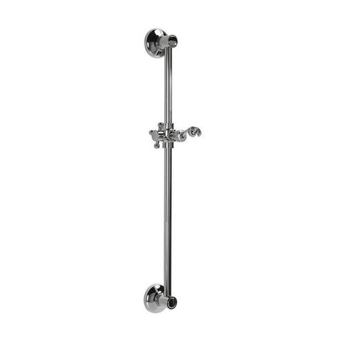 Glijstang Sapho Antea Rond met Glijstuk 62 cm Chroom, Doe-het-zelf en Verbouw, Sanitair, Kraan, Nieuw, Chroom, Ophalen of Verzenden