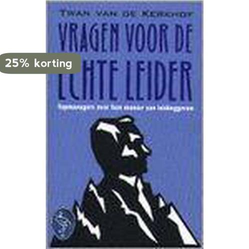 Vragen voor de echte leider / Ooievaar 9789057134142, Boeken, Economie, Management en Marketing, Gelezen, Verzenden