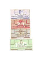 Nederland. 10 - 25 - 50 - 100 cents WWII. 1944 / Lager