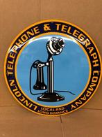 VS Lincoln Telephone & Telegraph Company Emaille-porseleinen