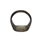 Middeleeuws Zilver Zegelring met stijlvolle afbeelding van, Sieraden, Tassen en Uiterlijk, Antieke sieraden