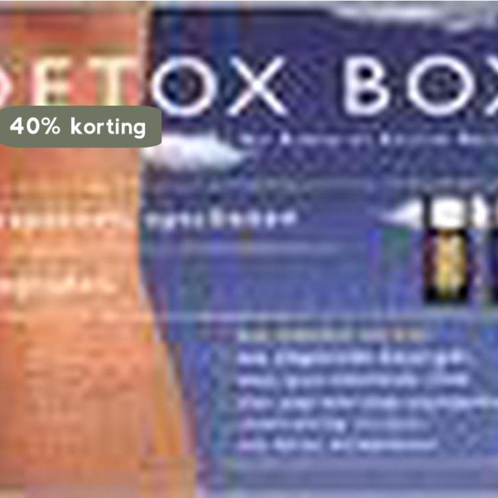 DETOX BOX 9789044300833 N. Rowley, Boeken, Gezondheid, Dieet en Voeding, Gelezen, Verzenden