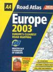 AA road atlas Europe 2003 (Paperback)