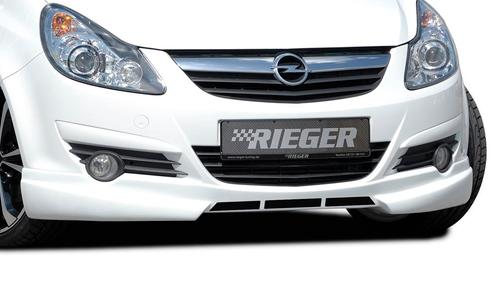 Rieger frontspoiler | Corsa D: 07.06-12.10 (tot Facelift) -, Auto-onderdelen, Carrosserie en Plaatwerk, Nieuw, Opel, Verzenden