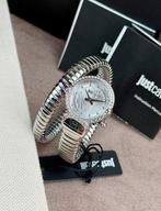 Just Cavalli - Signature Snake watch silver - Zonder, Nieuw