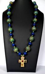 Turquoise - Lapis lazuli - Ketting – Schat van geloof –, Antiek en Kunst