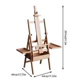 Multifunctionele Beukenhouten Schilderezel met Lade, Verzenden, Nieuw