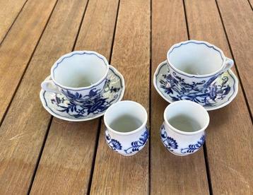 Zwiebelmuster Dubi - Ontbijtservies (10) - Zwiebelmuster beschikbaar voor biedingen