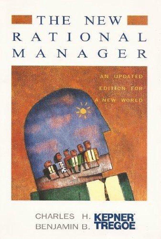 The New Rational Manager 9780971562714 Charles H. Kepner, Boeken, Taal | Engels, Zo goed als nieuw, Verzenden
