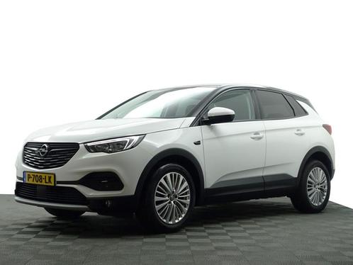 Zakelijke Lease |  Opel Grandland X 1.2 Turbo Ultimate Aut-, Auto's, Opel, Dealer onderhouden, Lease, Zwart, Automaat, SUV of Terreinwagen