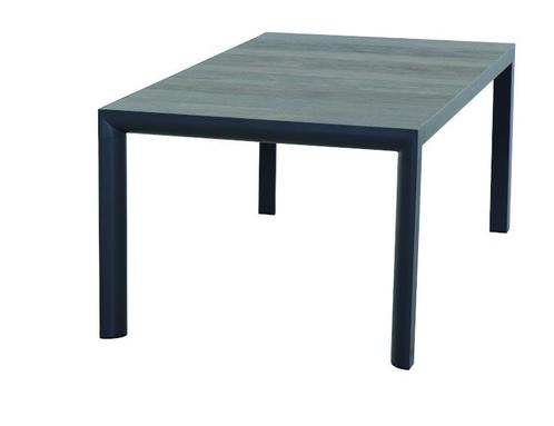 Siena Garden Silva tuintafel aluminium/keramiek antraciet, Tuin en Terras, Tuintafels, Ophalen of Verzenden