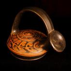 Oud-Grieks Aardewerk Attisch roodfiguur-asksos, 14 x 15 cm
